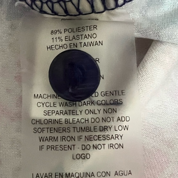 EP New York Pink Colorful Sleeveless Golf Polo Shirt Mesh Detail Women’s Large - Picture 6 of 8